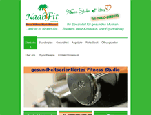 Tablet Screenshot of naabfit-nabburg.de